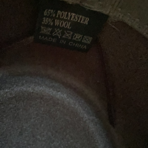 Hand Painted Wool Hat - Picture 5 of 5